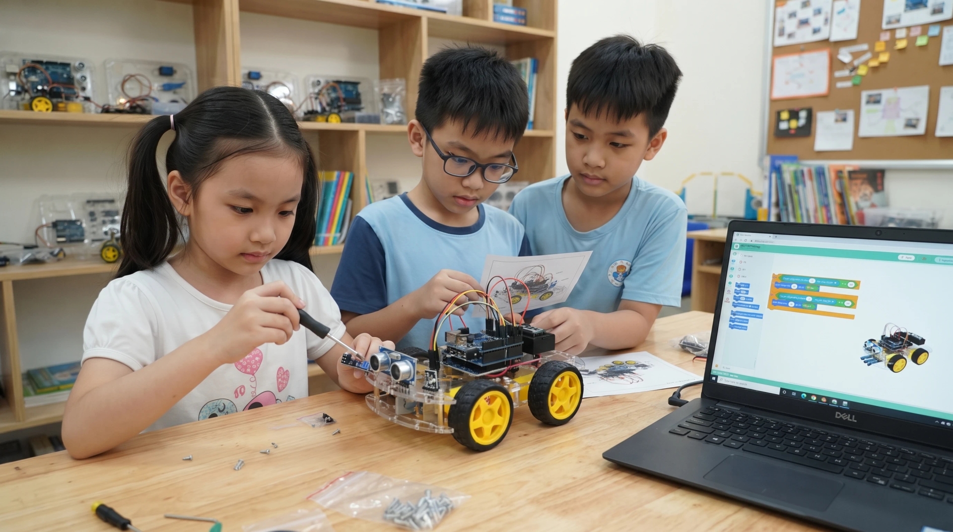 Khóa Lập Trình Robotics Scratch
